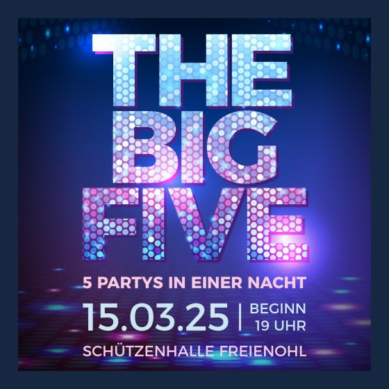 The Big Five – Fünf Partys in einer Nacht