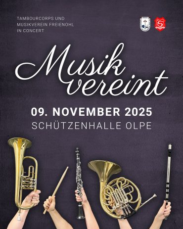 Musik vereint – Konzert des Musikvereins und Tambourcorps Freienohl