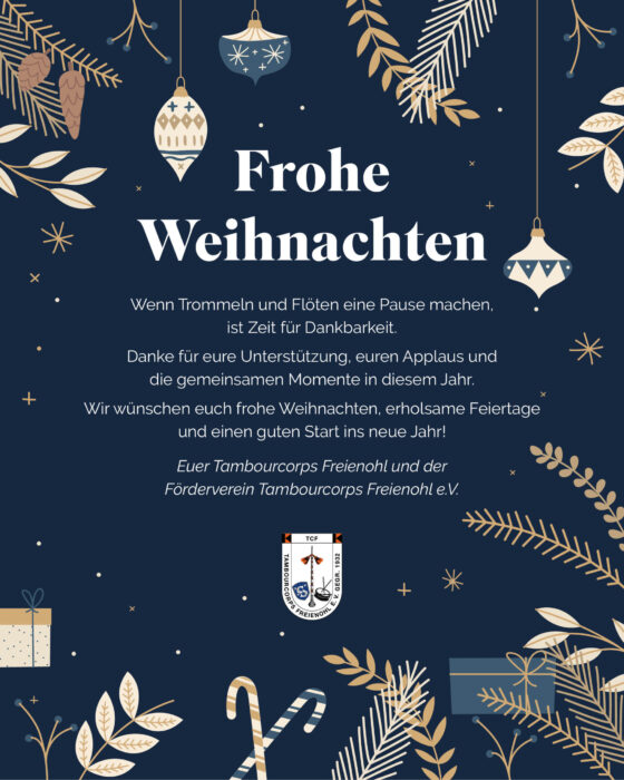 Weihnachtsgrüße 2025
